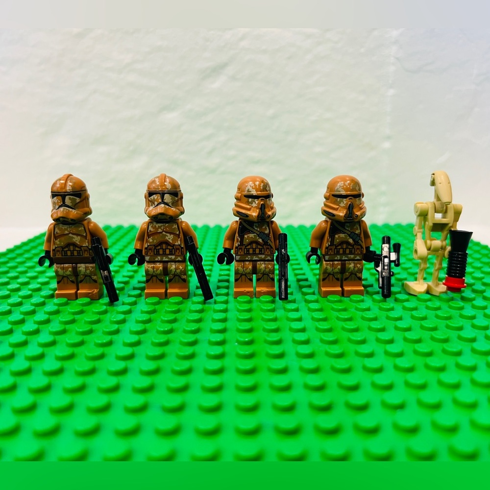 Lego Star Wars minifigures - 5 piece